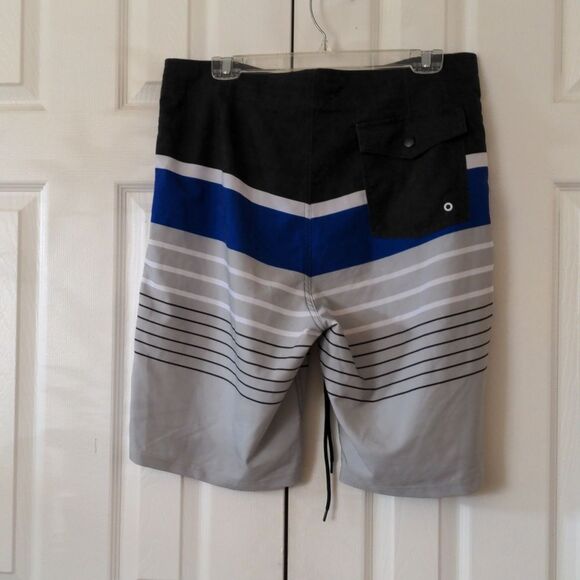Excellent Condition Old Navy California Mens Swimming Trunks No Lining W Pocket - Picture 2 of 4